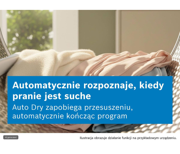 Suszarka Bosch Serie 6 WQG243DKPL 9 kg z pompą ciepła AutoDry EasyClean Filter Program Super 40’ - 1323598 - zdjęcie 4